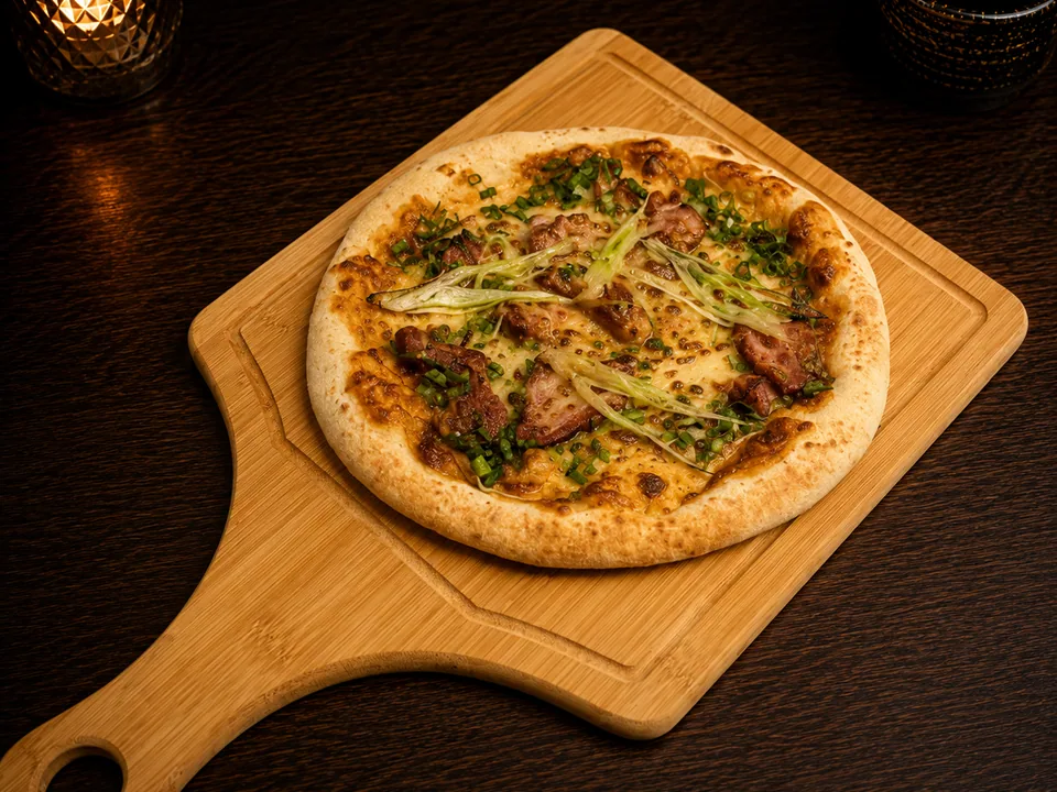 手做PIZZA.蔥鴨胸