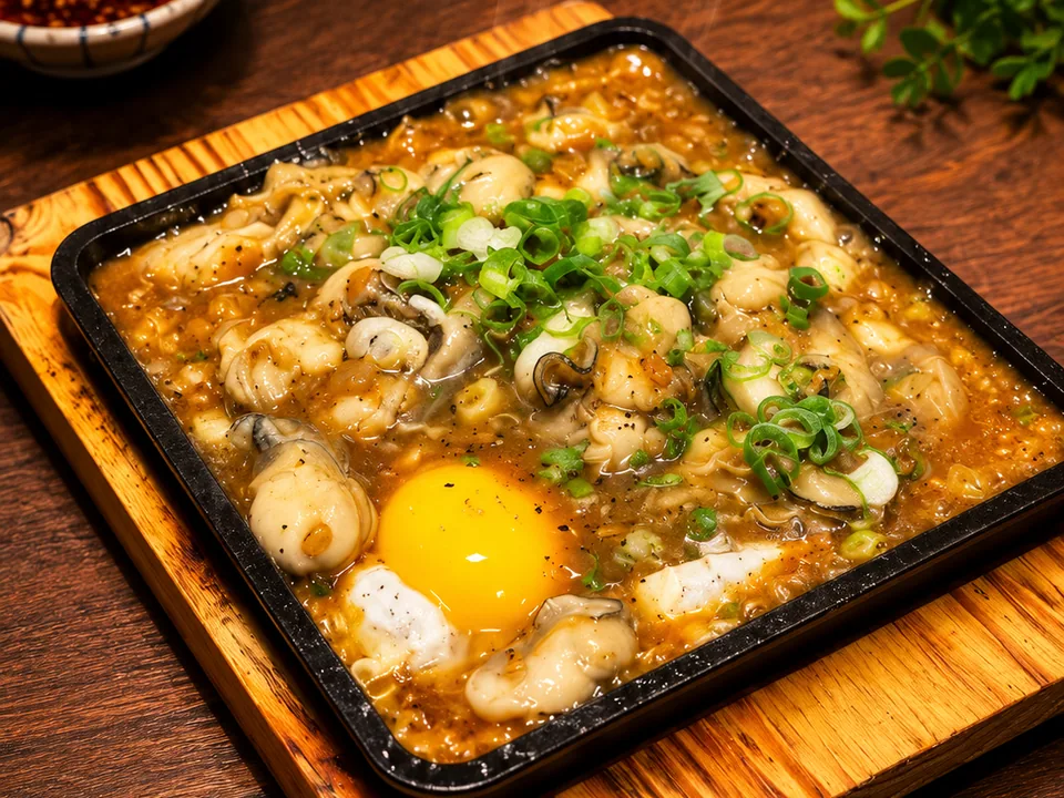 鐵板鮮蚵