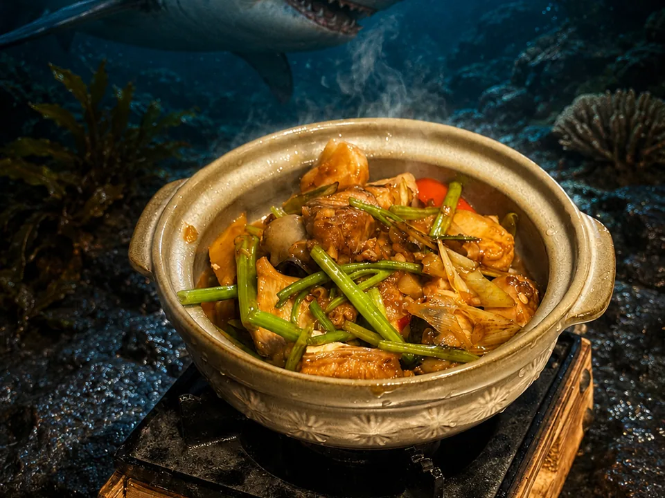 芹菜遇見鯊魚
